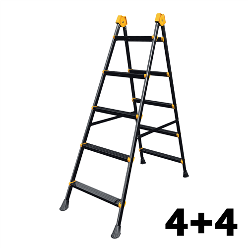 4+4 BASAMAKLI METAL MERDİVEN (DOUBLESTEP)